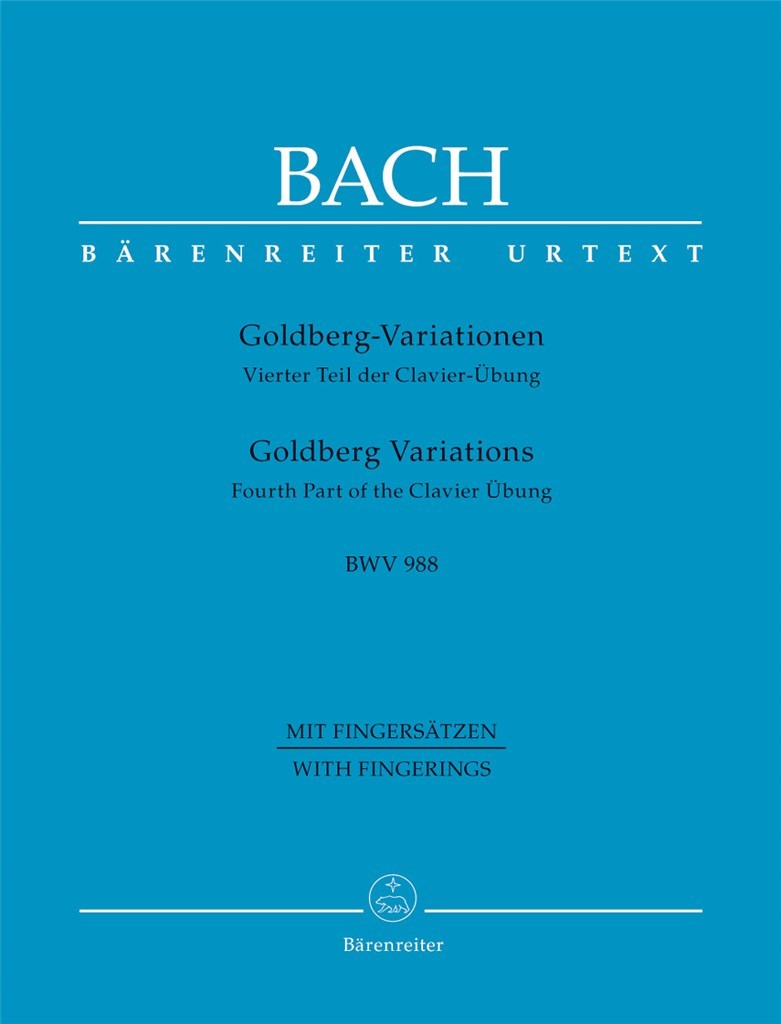 Goldberg Variations Bwv 988